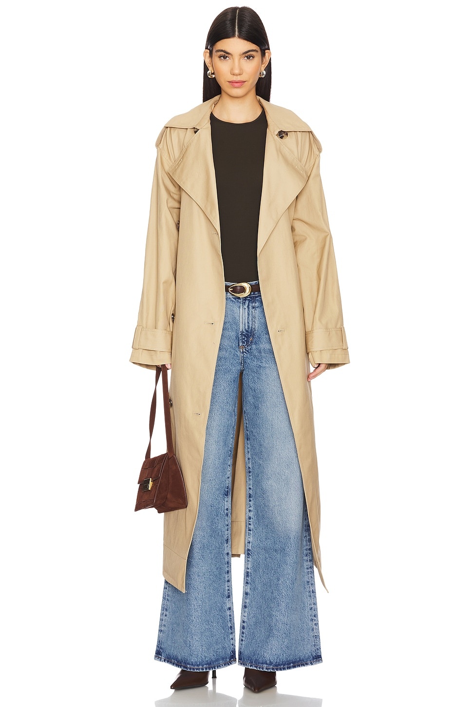 Clara Low Rise Baggy Flare - 5