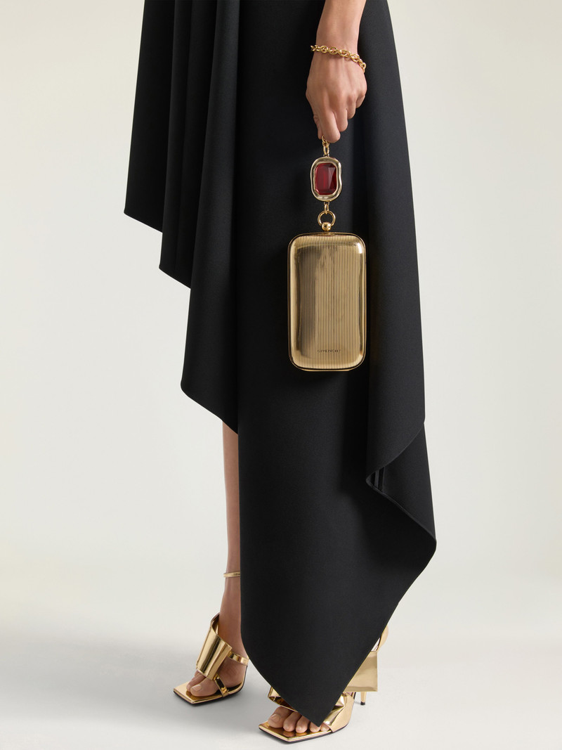 Givenchy EVENING CLUTCH IN METAL WITH CRYSTAL JEWEL outlook