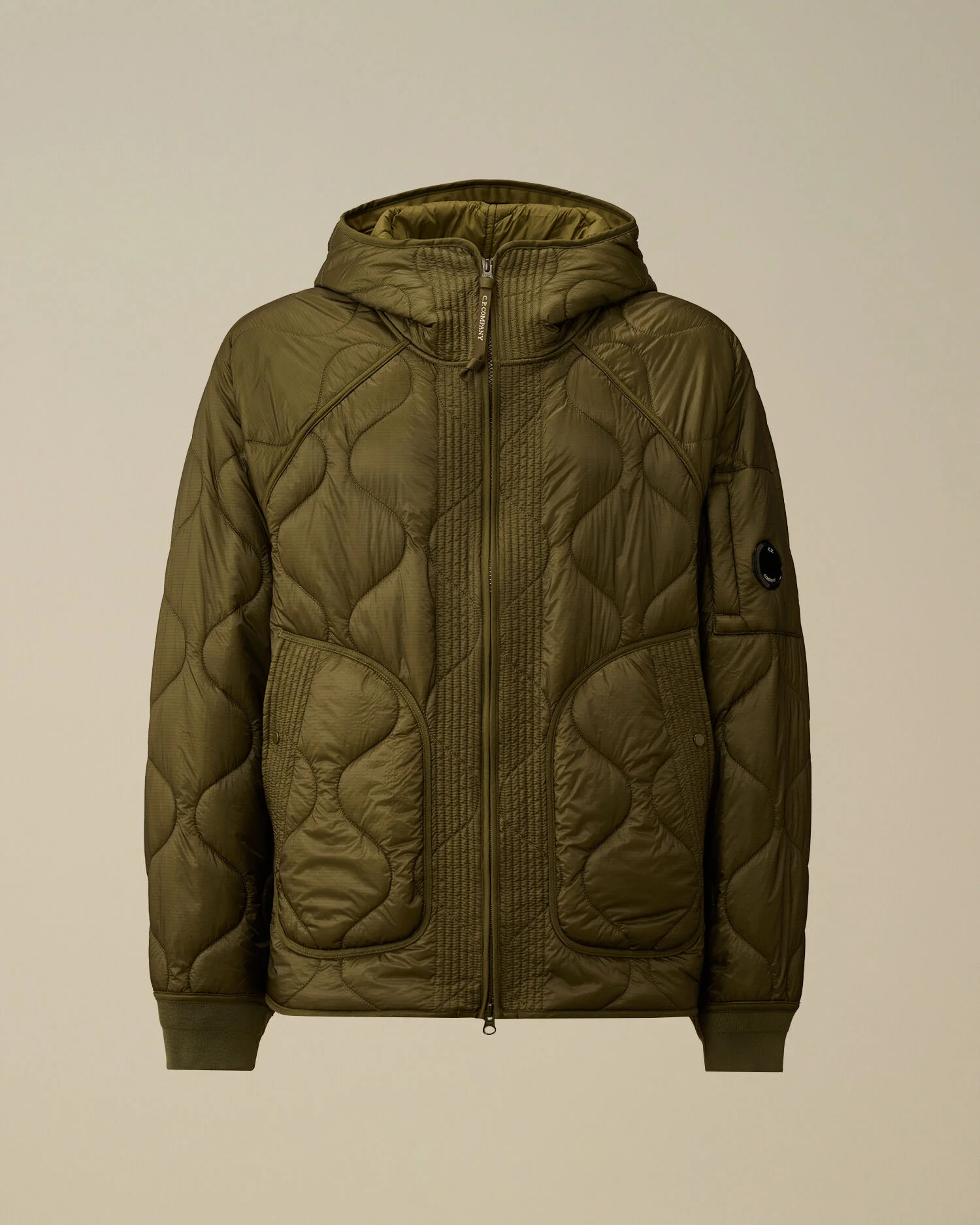 Liner Hooded Padded Jacket - 1