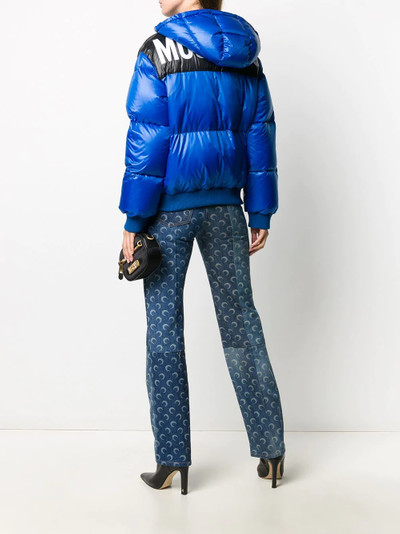 Moschino padded puffer jacket outlook