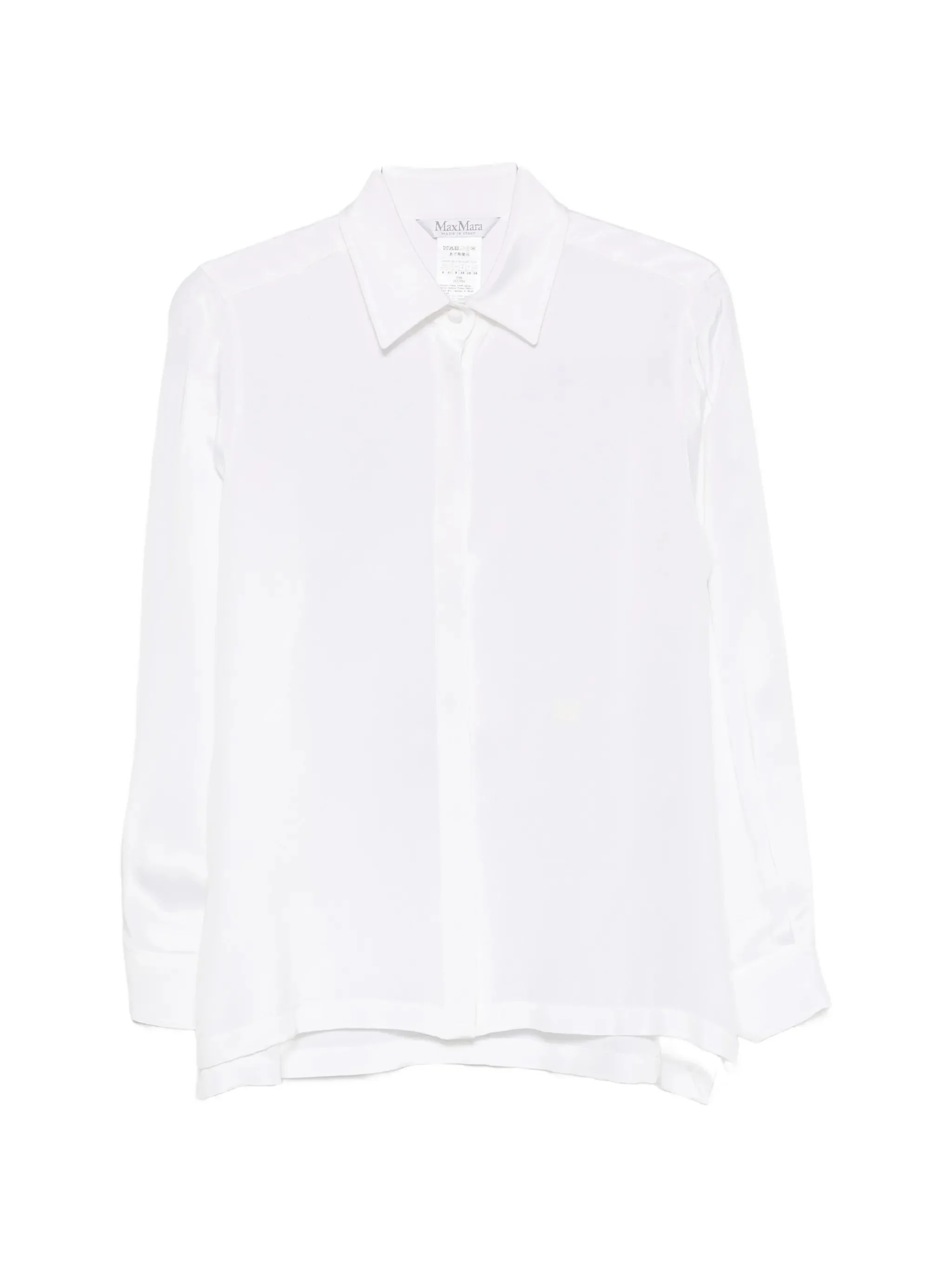 Max Mara Mxmgeranio Button-up Long-sleeve Shirt - 1