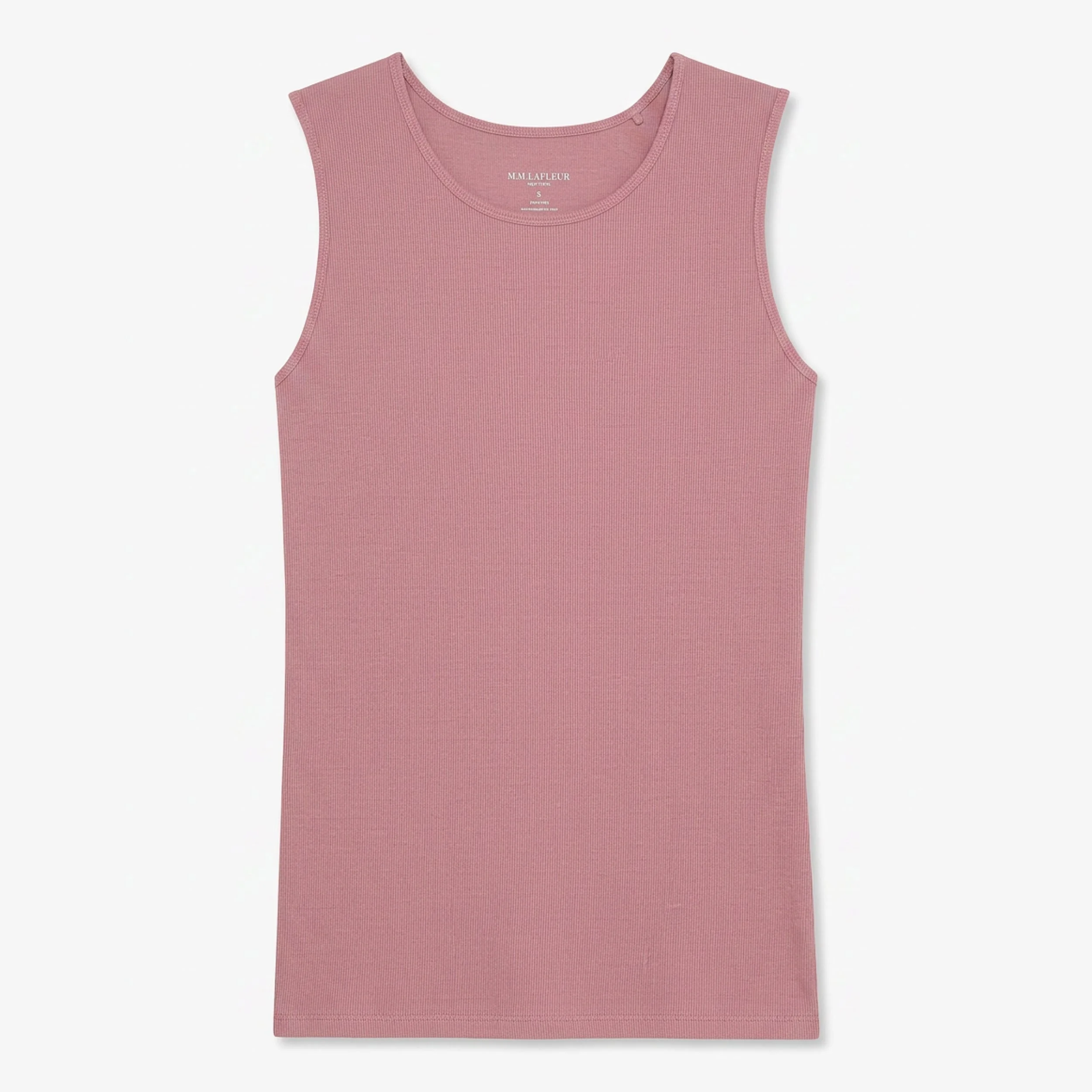 Paige Tank - Ribbed Pima Cotton - 1