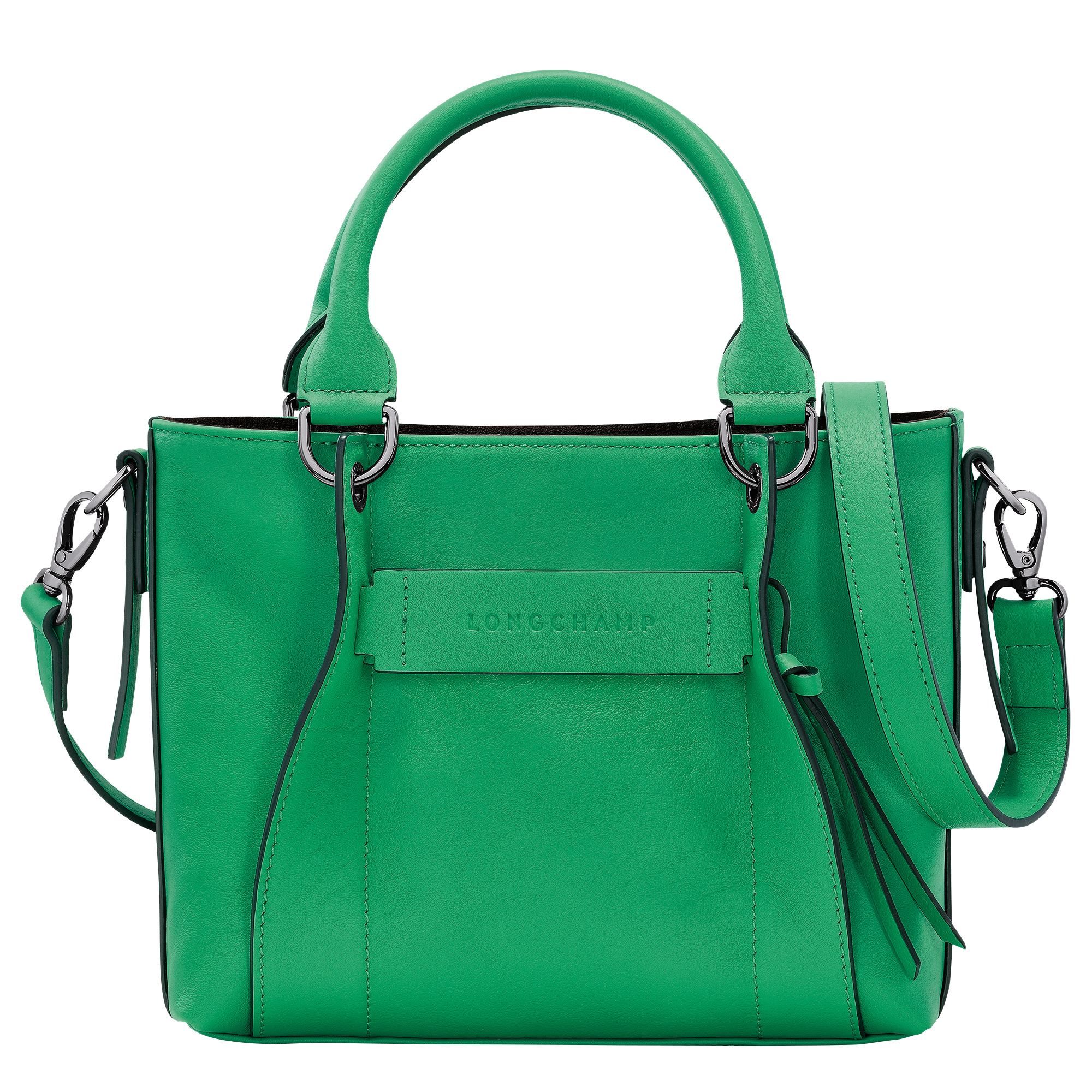 Longchamp 3D S Handbag Green - Leather - 1