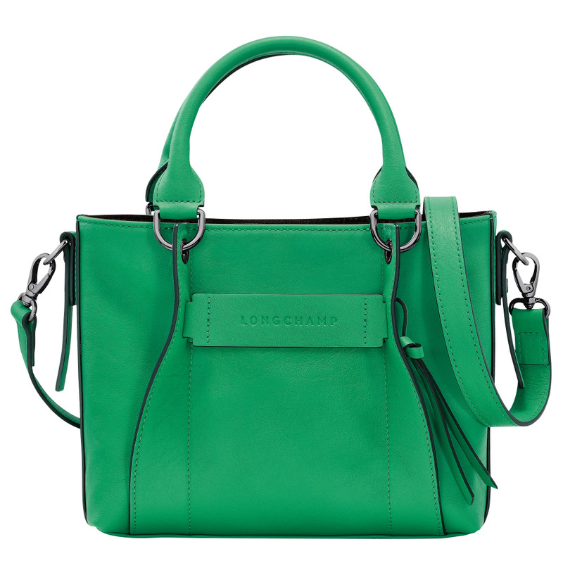 Longchamp 3D S Handbag Green - Leather 1