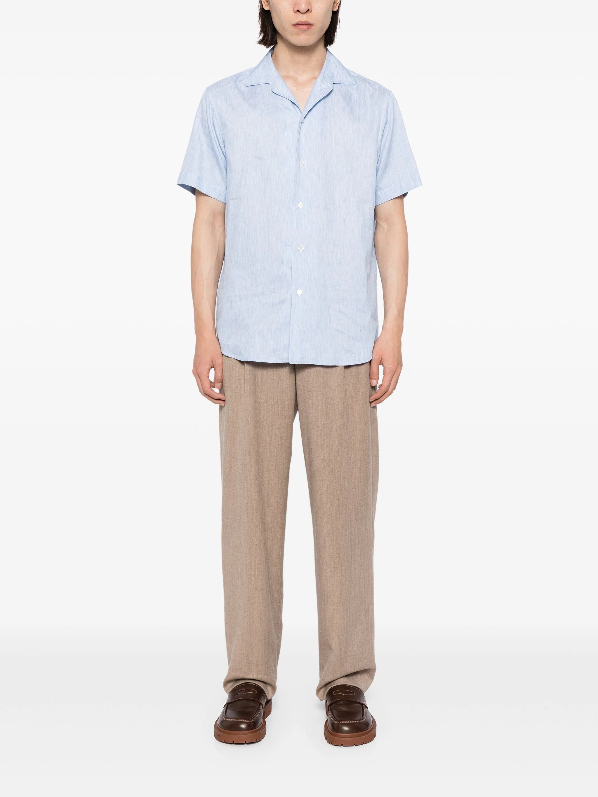 SHORT-SLEEVED BUTTON-UP SHIRT - 2