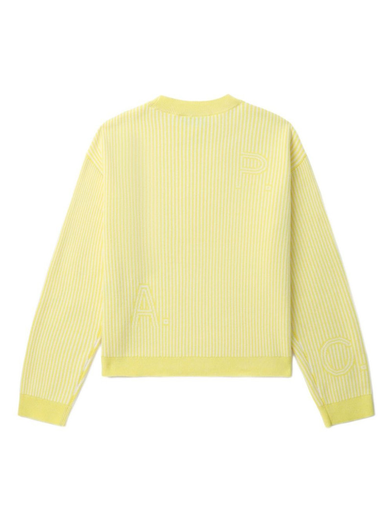 striped cotton jumper 6