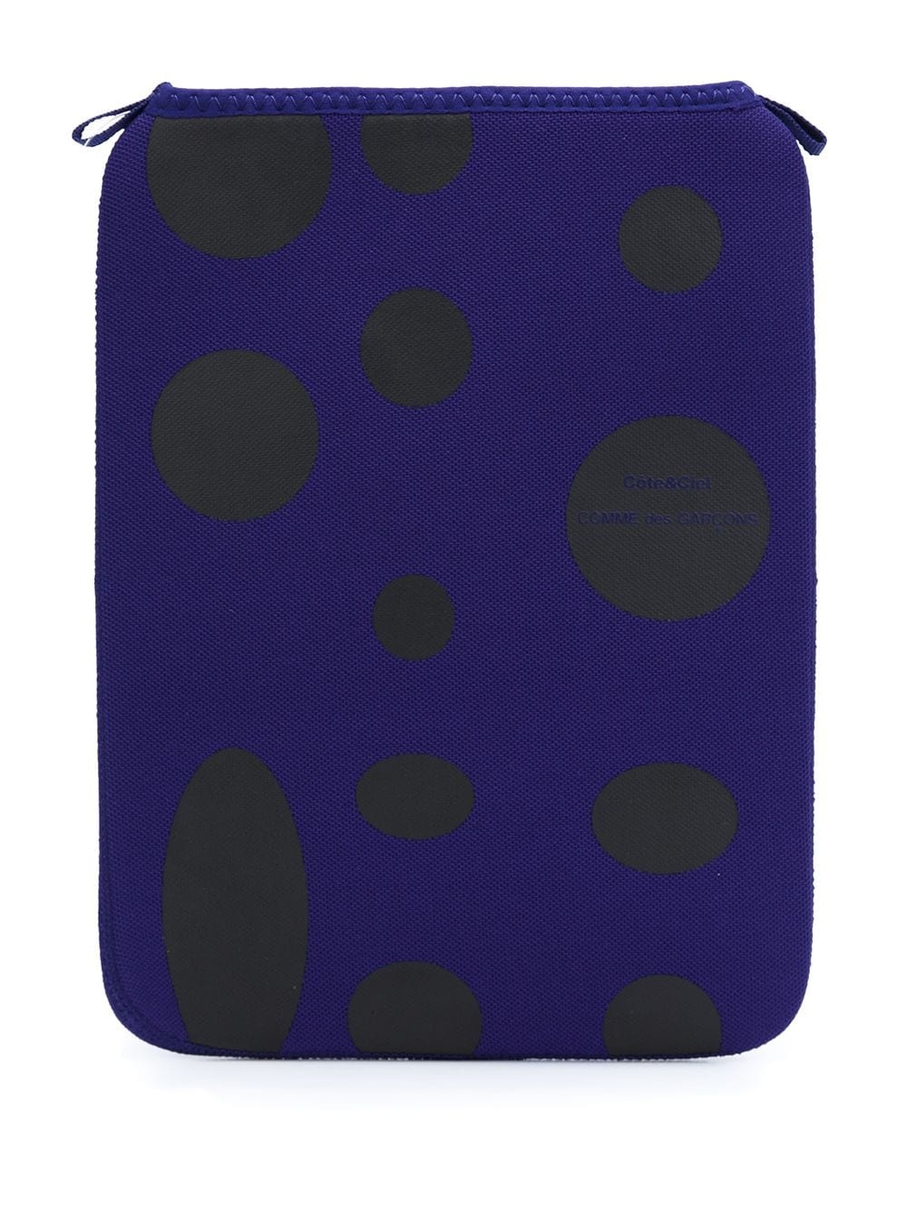 polka dot zip pouch - 1