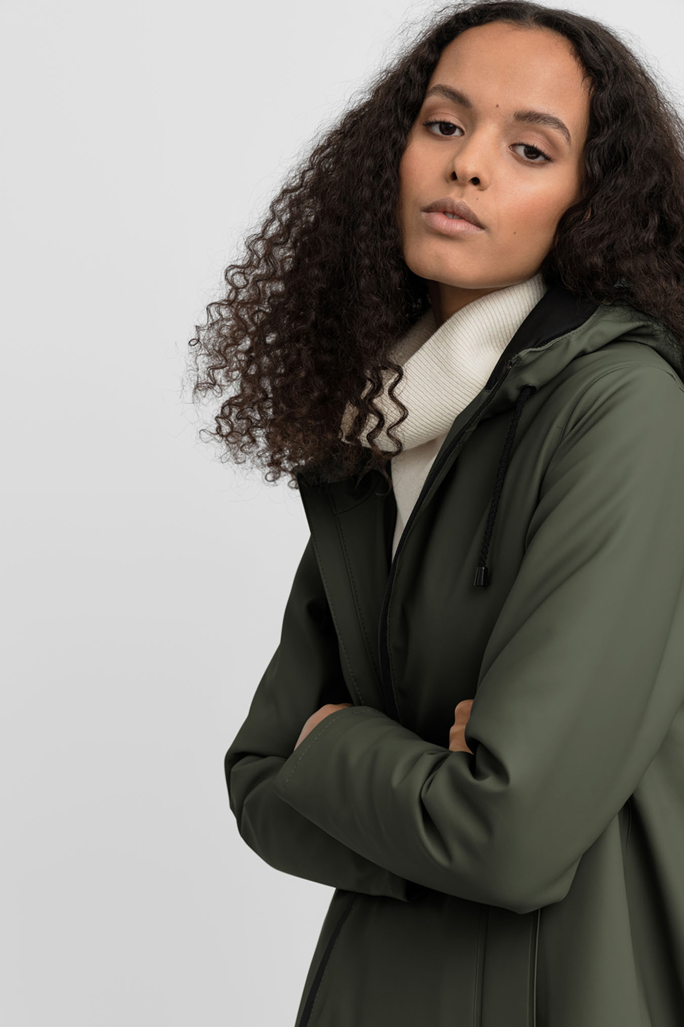 Mosebacke Long Winter Khaki Green - 8