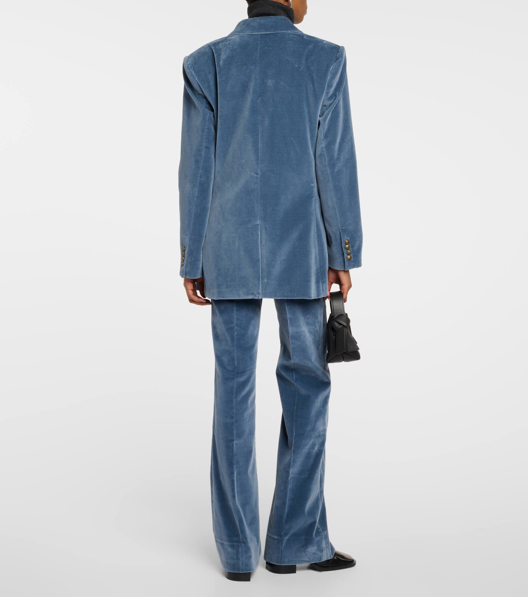 Velvet blazer - 3