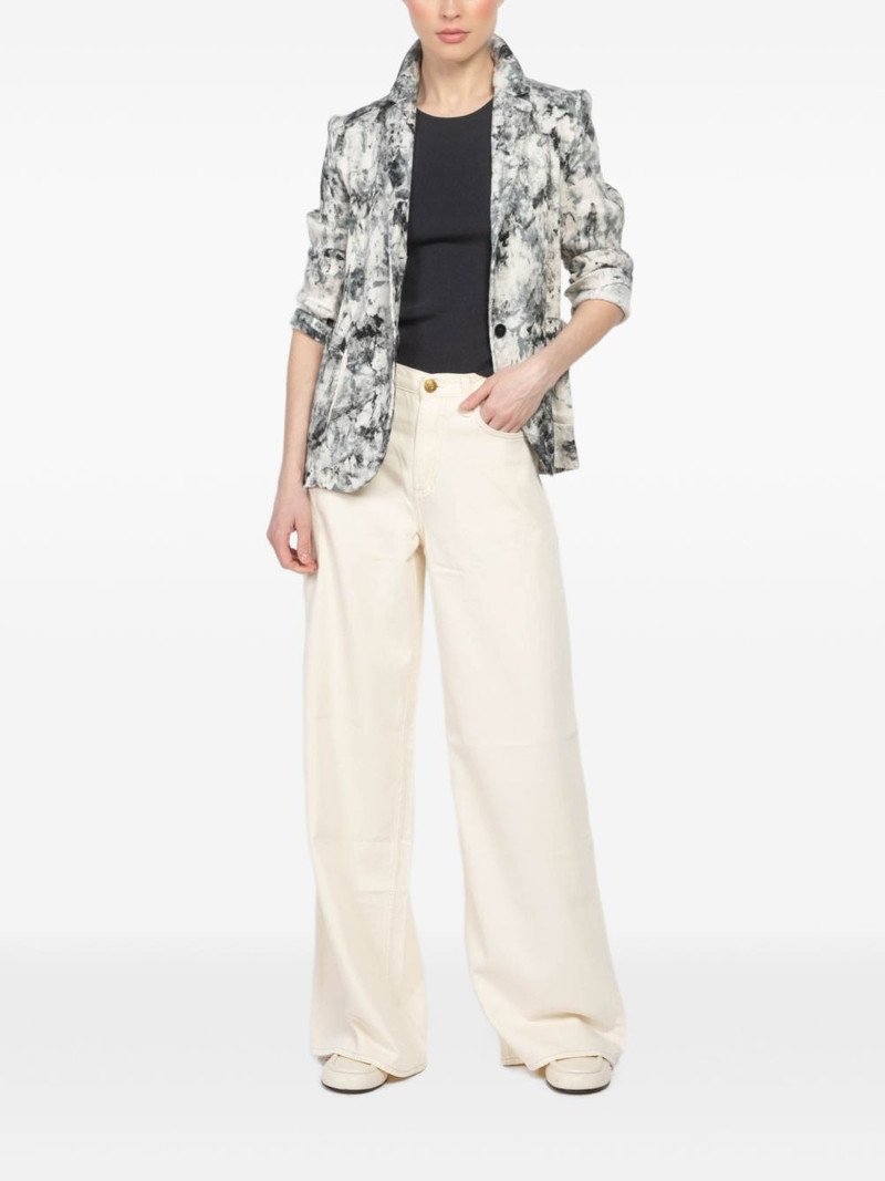Avant Toi printed button-fastening blazer outlook