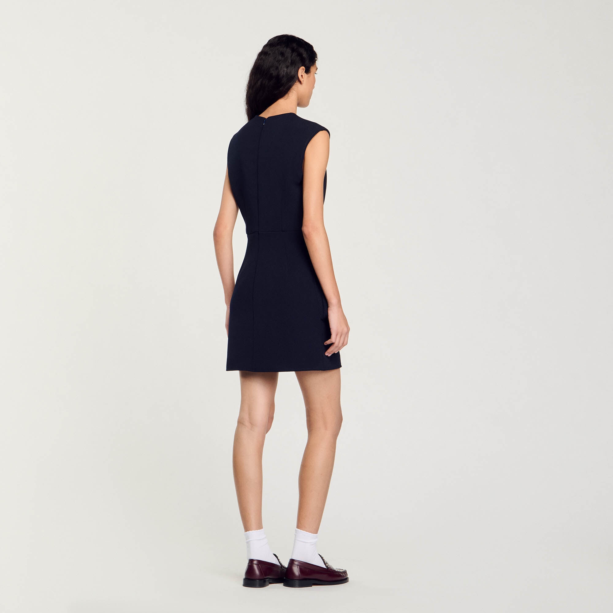 SHORT DRESS WITH BUTTONS - 6