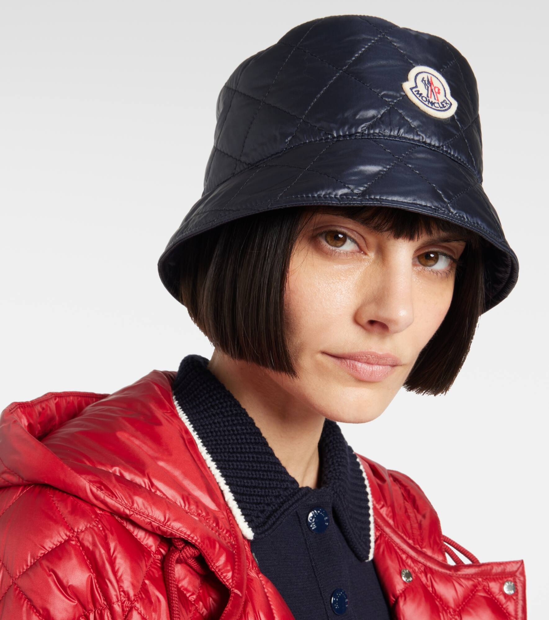 Logo quilted bucket hat - 2