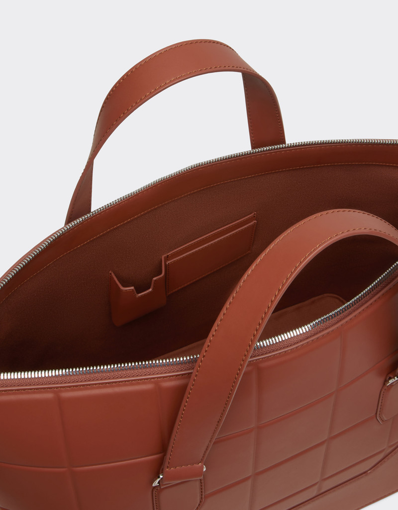 Leather duffle bag 5