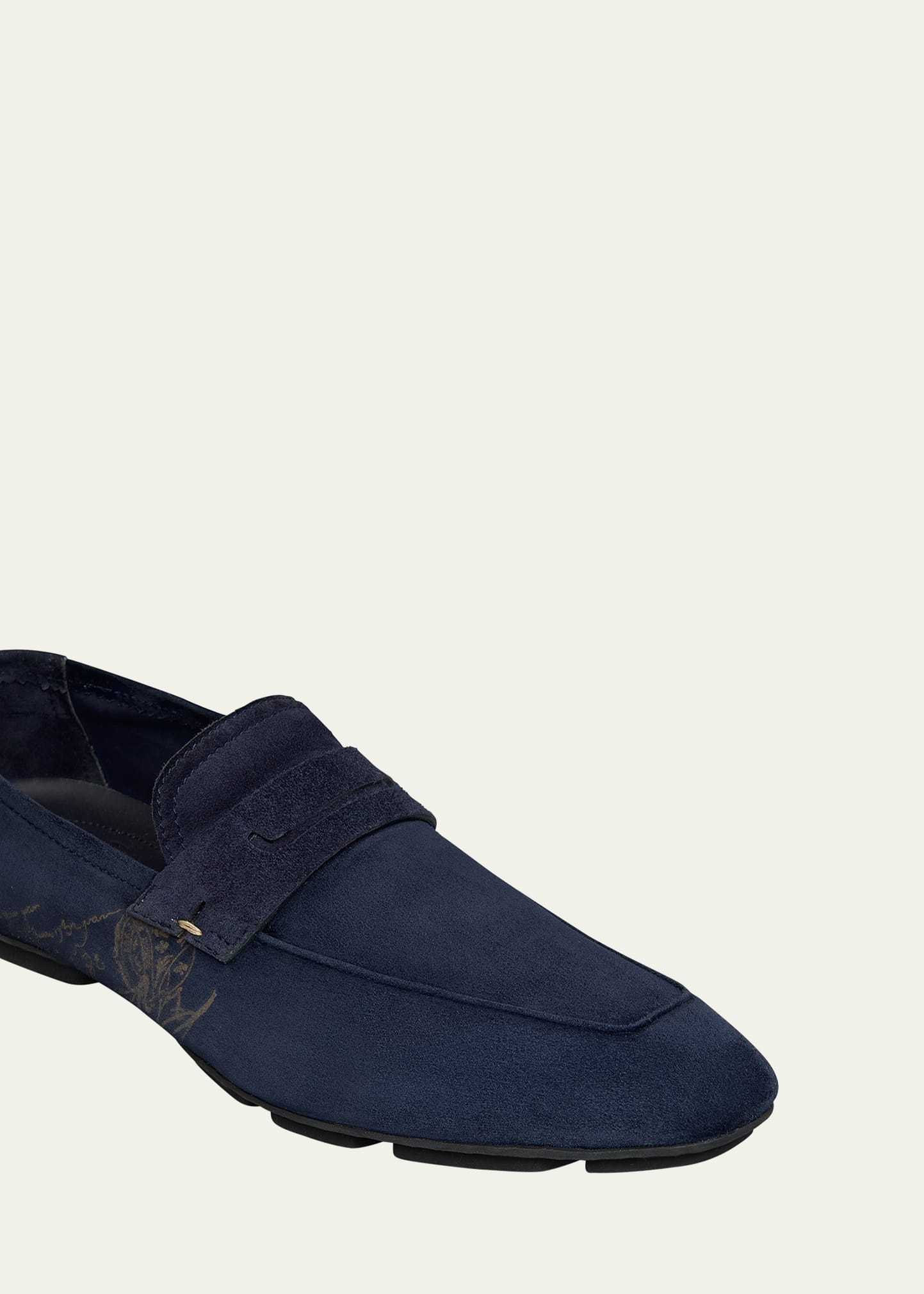Men's Lorenzo Suede Driving Shoes - 5
