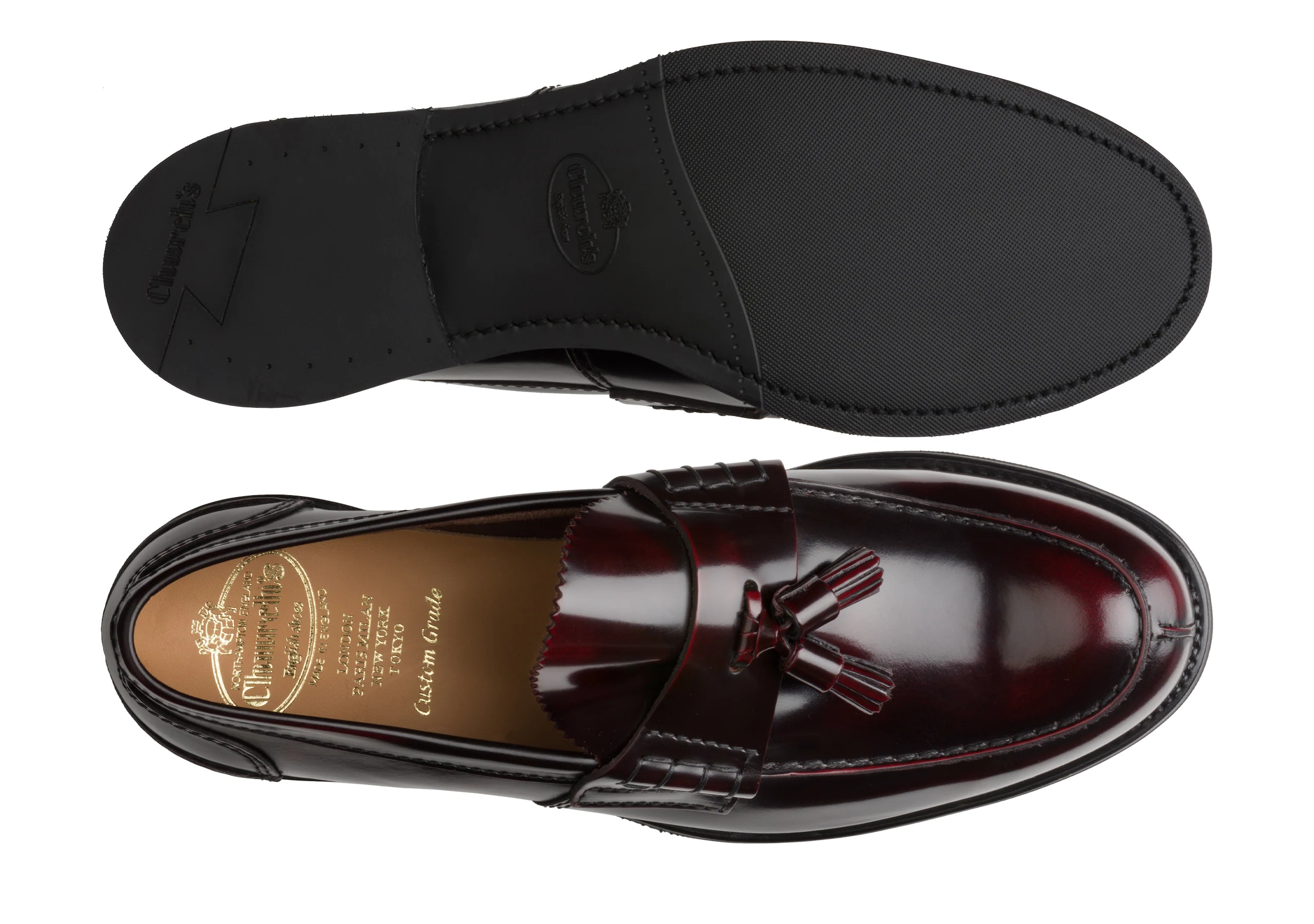 Tiverton r
Bookbinder Fumè Tassel Loafer Burgundy - 3