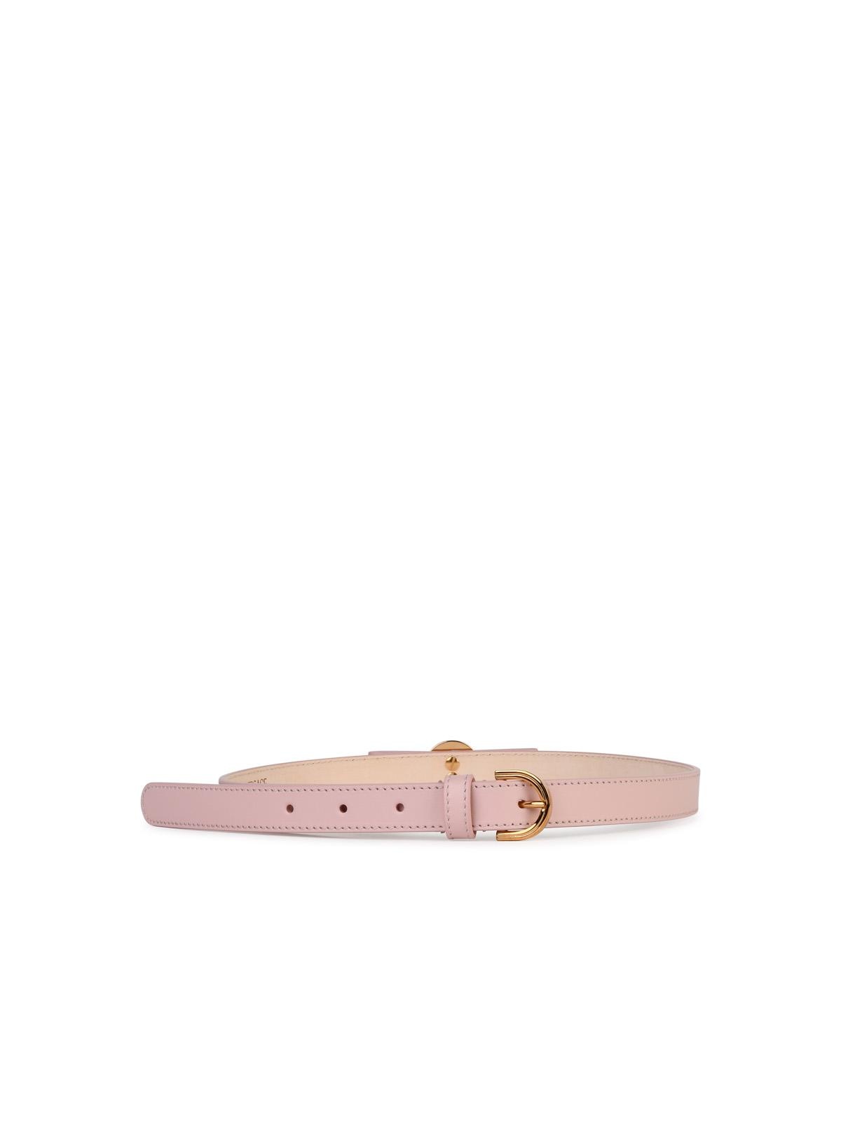 Versace Woman Versace 'Gianni Ribbon' Pink Leather Belt - 2
