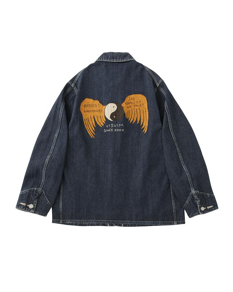 visvim SS COVERALL JKT DMGD outlook