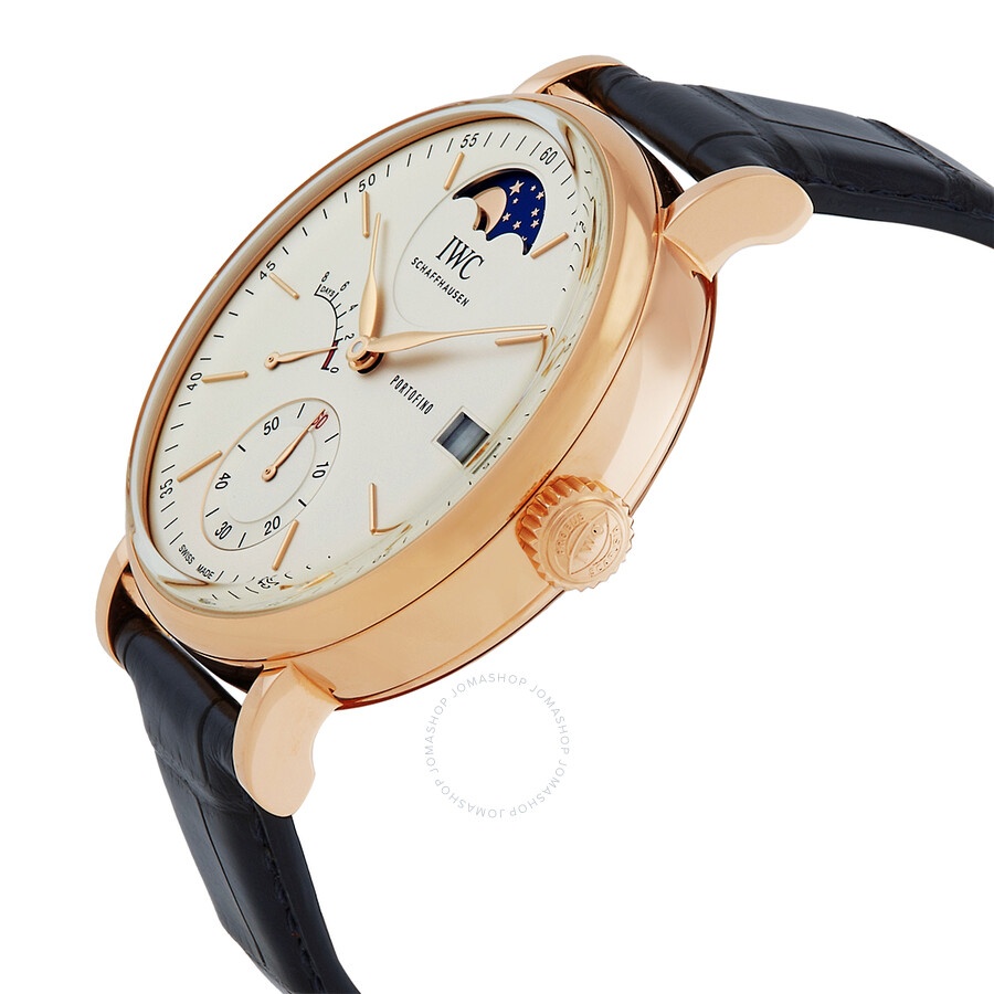 IWC Portofino Hand Wind Moon Phase Silver Dial Men's Watch IW516409 - 2