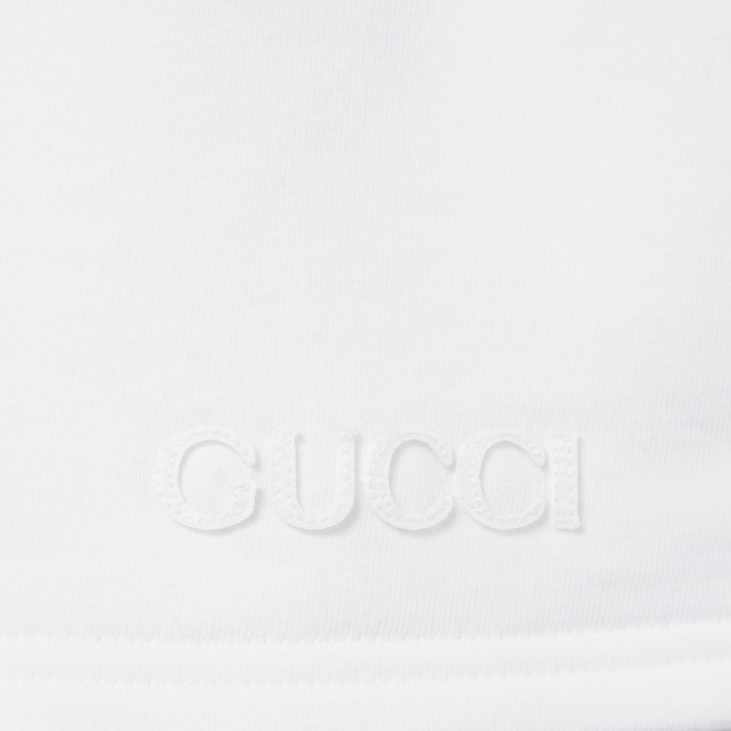 Cotton jersey shorts with Web - 7