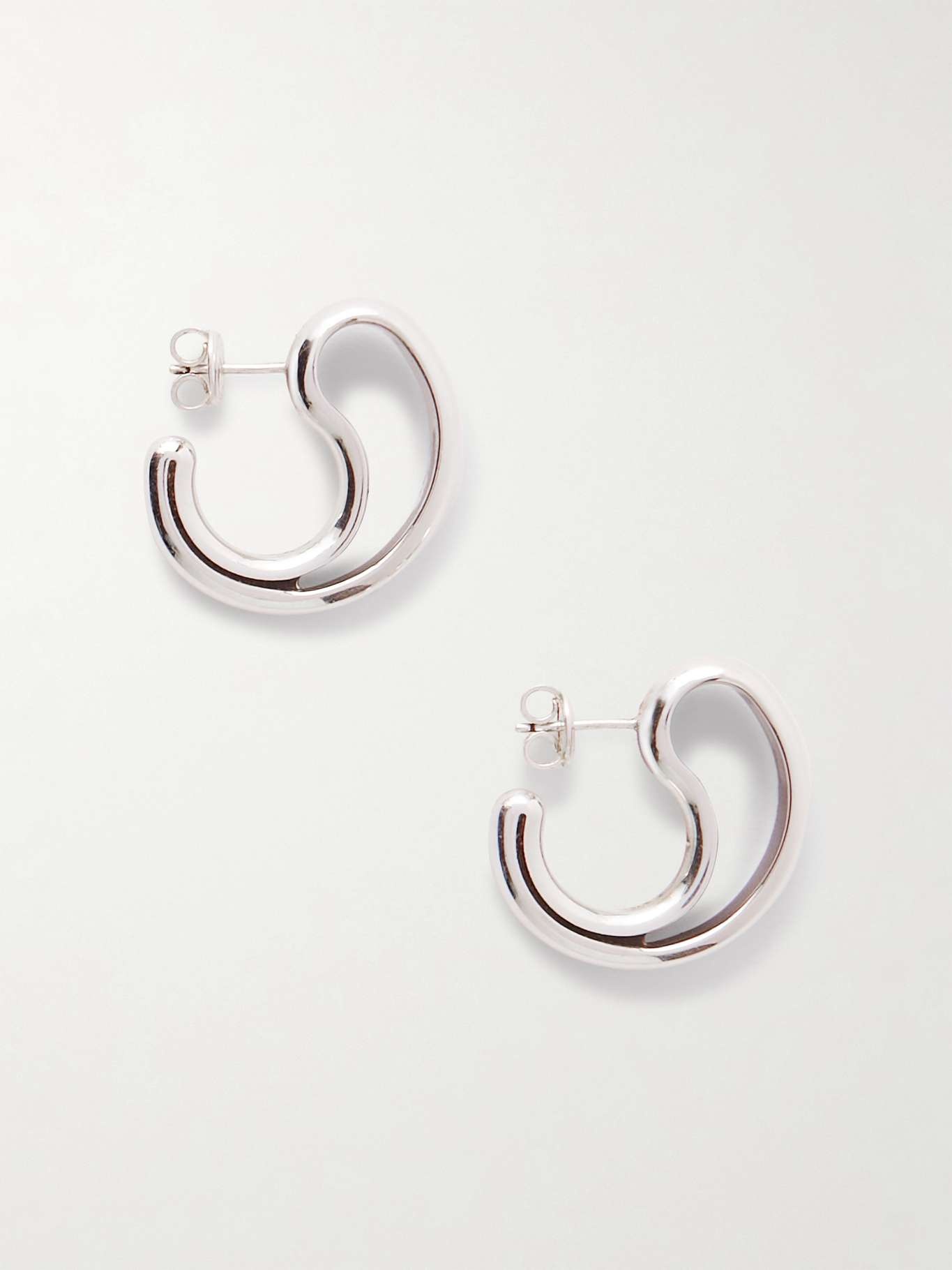 Sterling silver earrings - 1