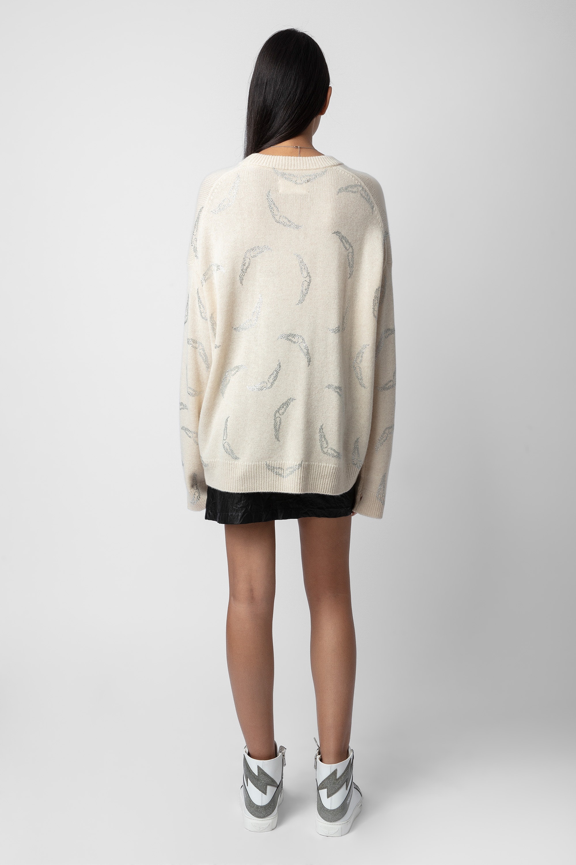 Markus Diamanté Cashmere Sweater - 5