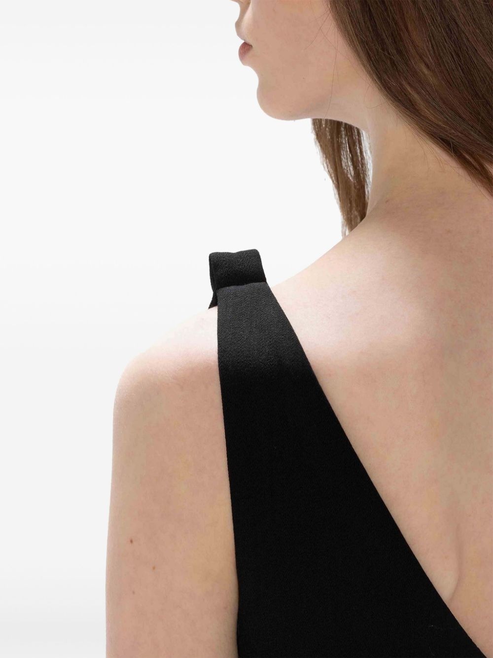 V-neck midi dress - 5