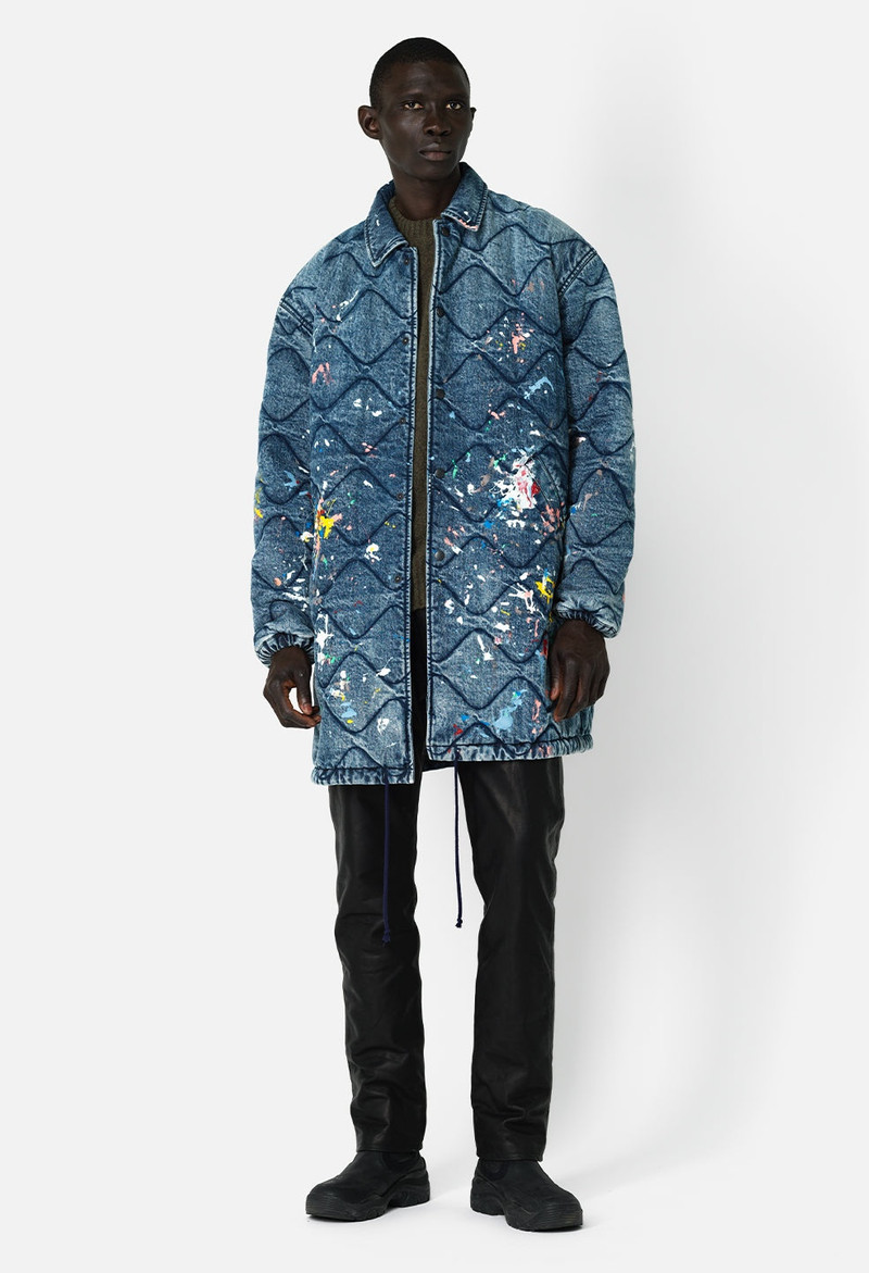 QUILTED OVERSIZED COACHS JACKET 4