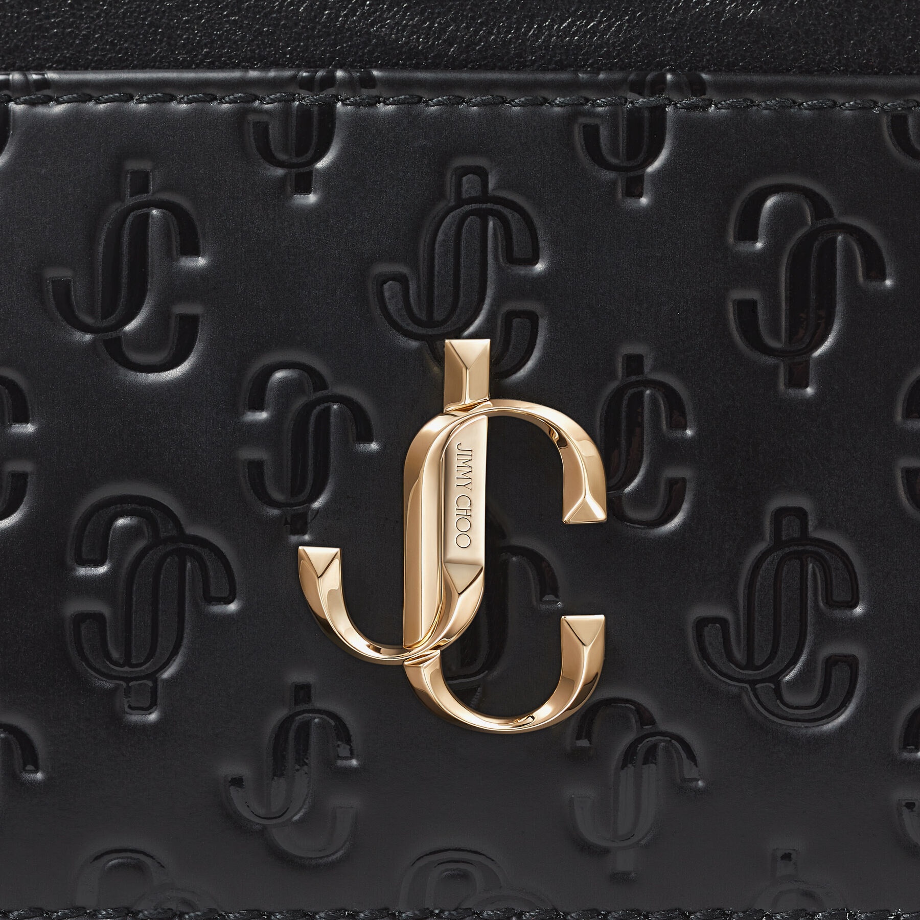 Umika
Black JC Monogram Pattern Card Holder with JC Emblem - 4