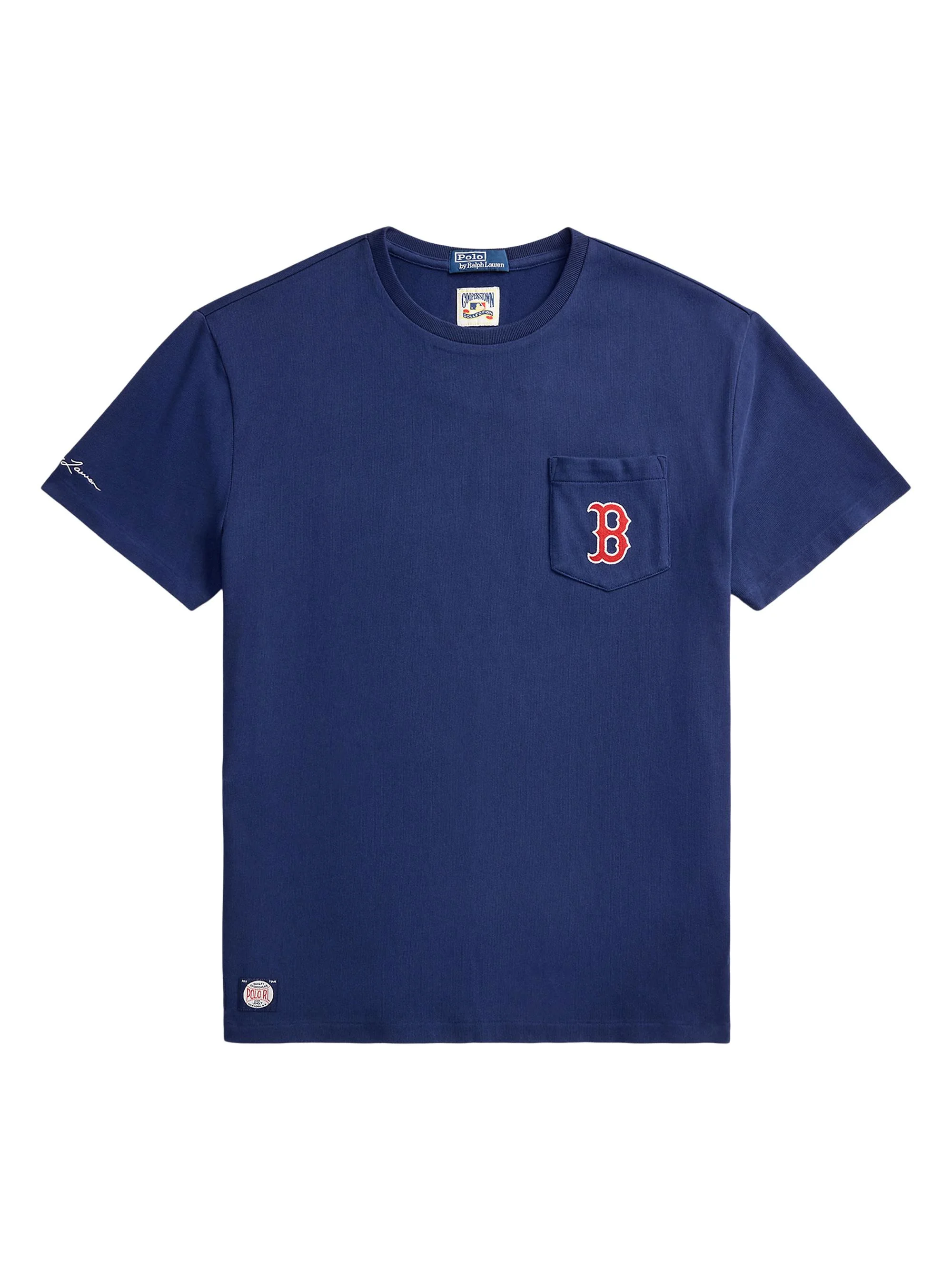 Men's Dense Boating Cotton Jersey T-Shirt - Dark Cobalt - 1