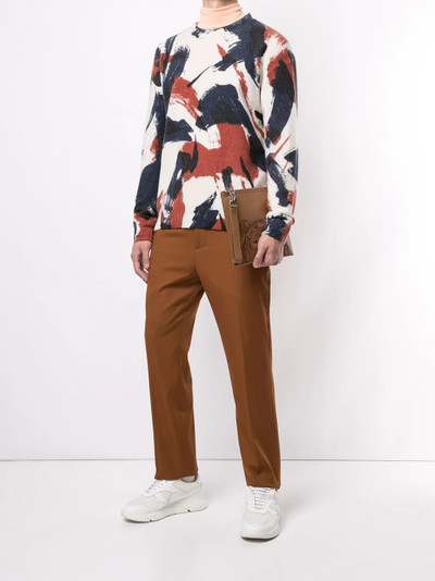 KENZO camouflage print jumper outlook