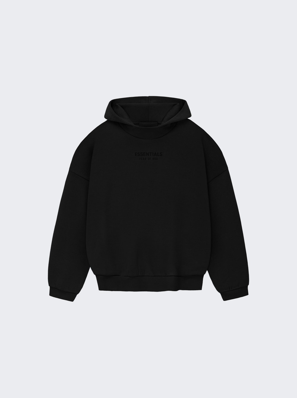 Essentials Hoodie Jet Black - 1