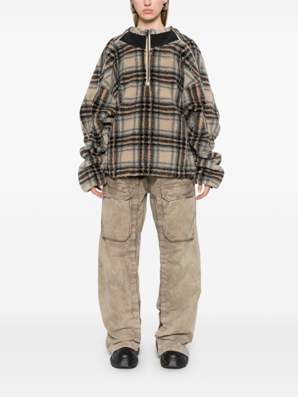 removable-panels cargo pants - 2