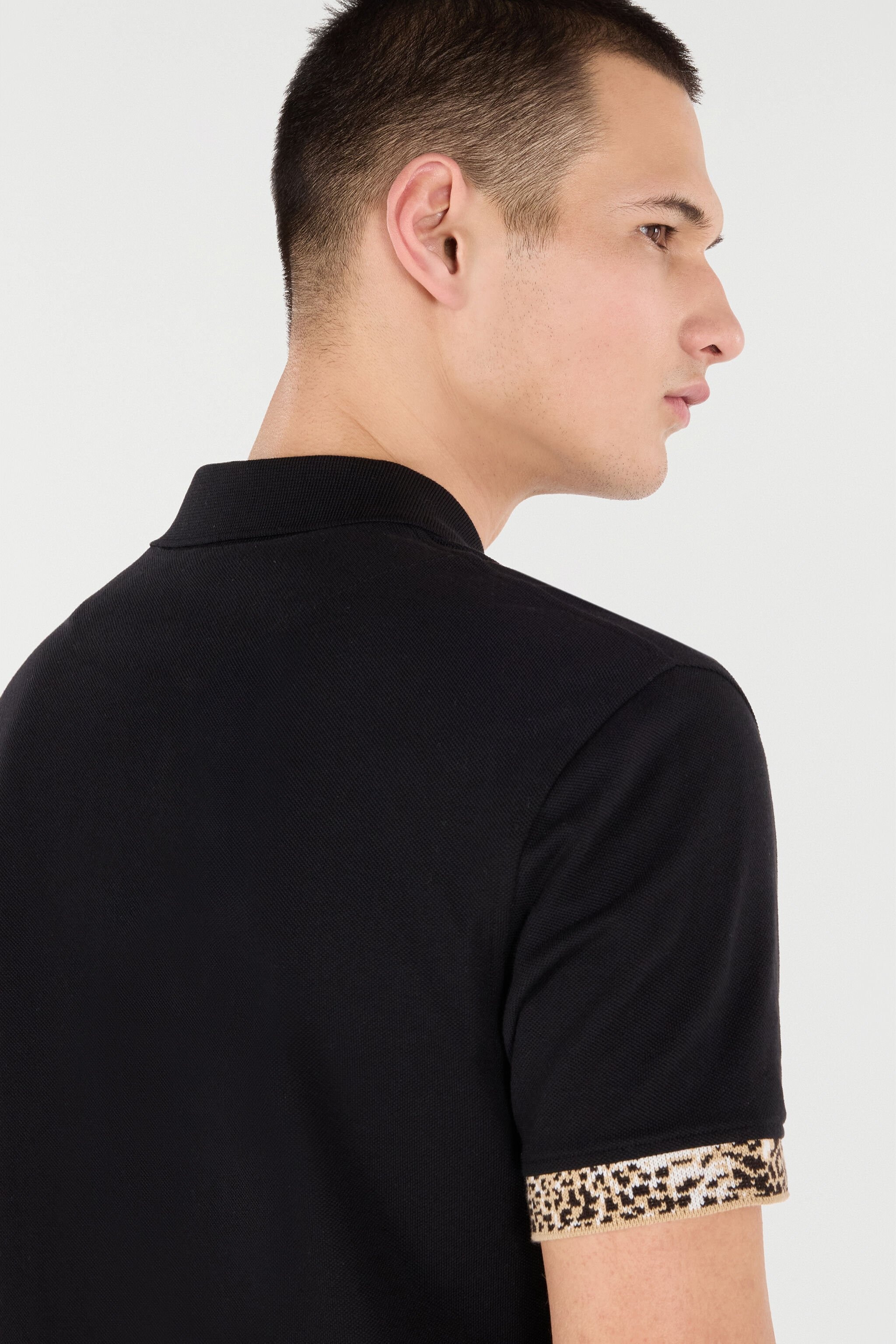 Polo With Jaguar Skin Details - 7