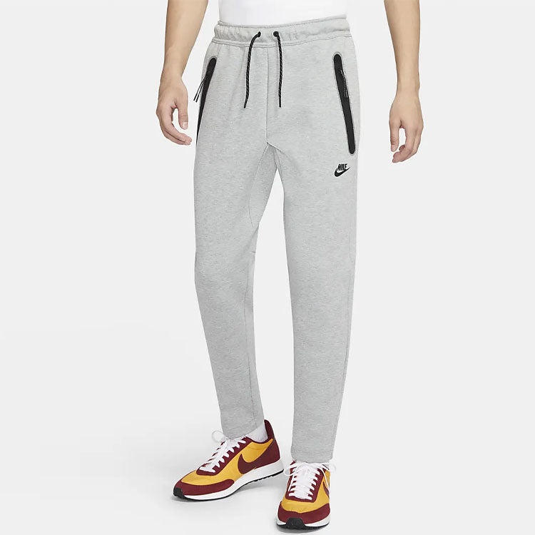 Nike Sportswear Tech Fleece Casual Sports Drawstring Long Pants dark grey Gray CU4502-063 - 3