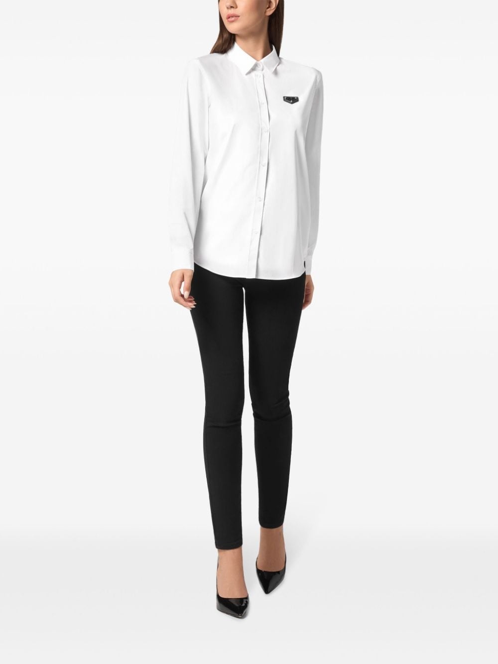 LS Iconic Plein poplin shirt - 2
