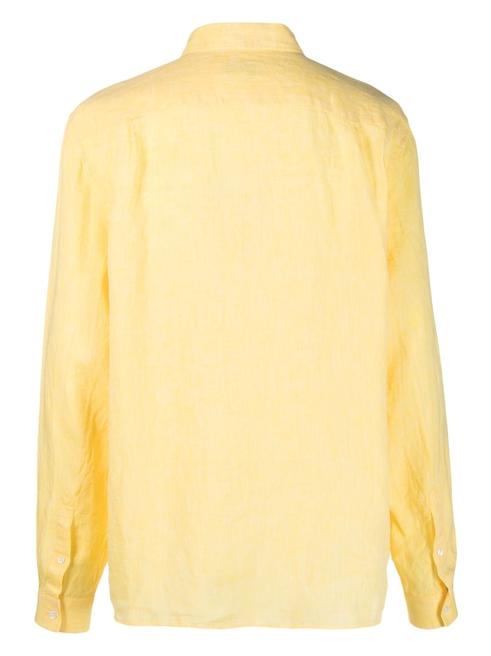 logo-embroidered button-down shirt - 2