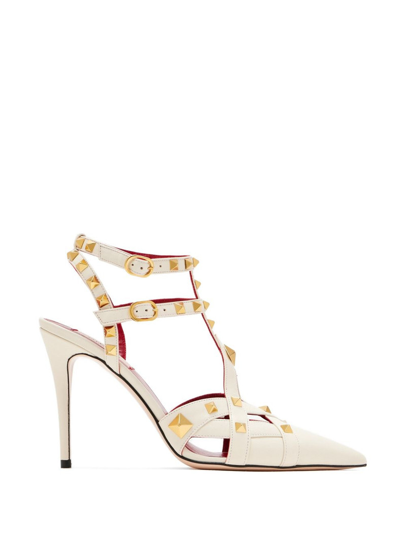 studded straps pumps 1