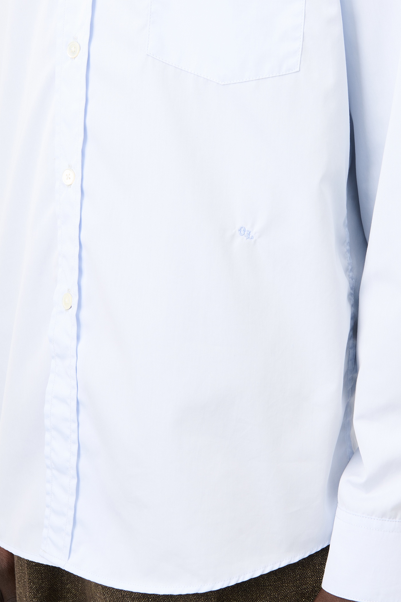 Beyond Bd Shirt Dining Blue Poplin - 4
