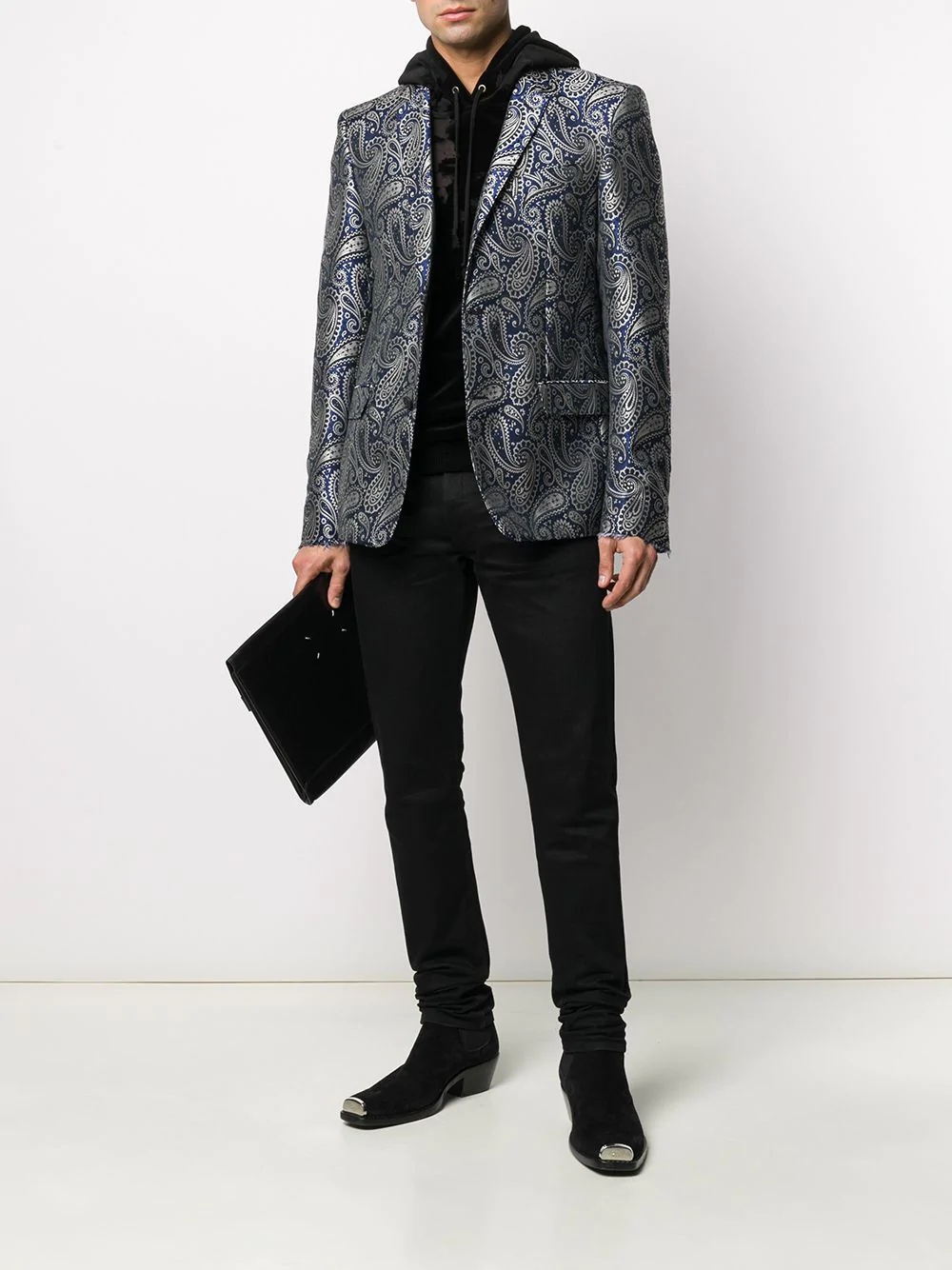 Milano paisley jacquard blazer - 2