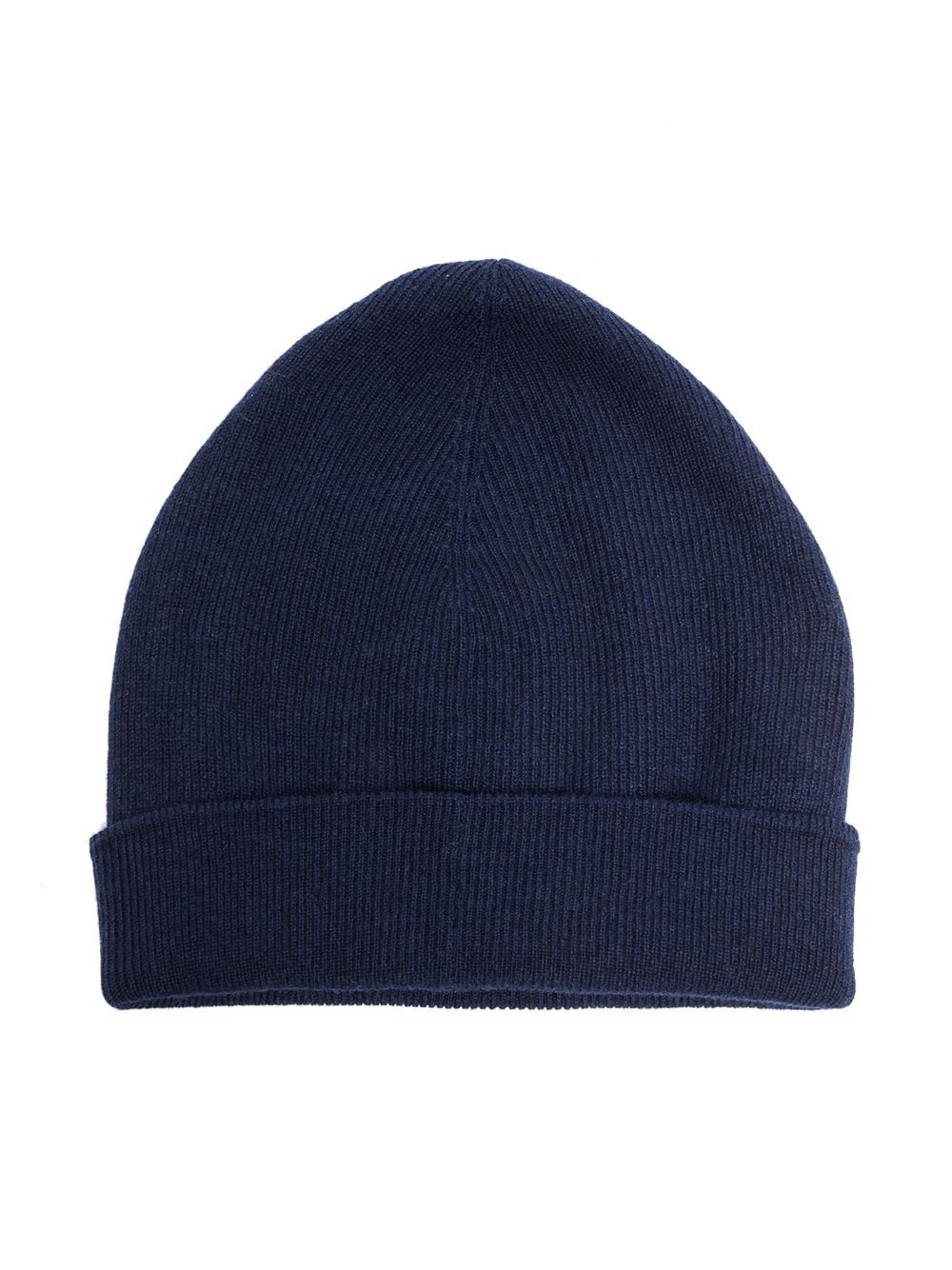 knitted roll-up beanie - 3