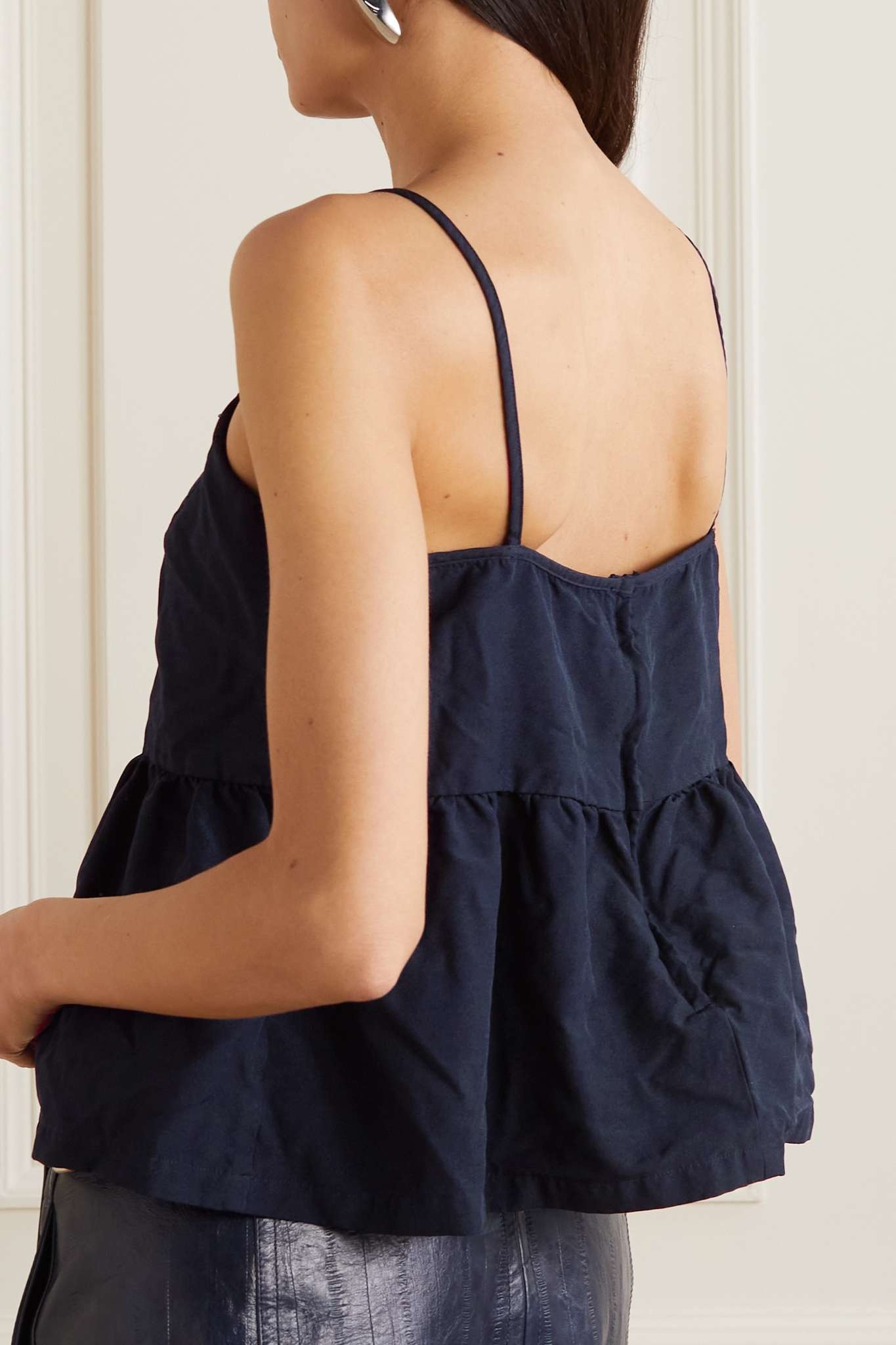 Oxford peplum camisole - 4