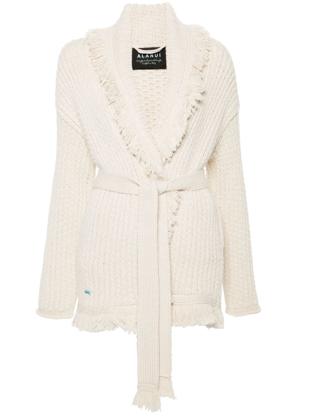 Finest fringe-edge cardigan - 1