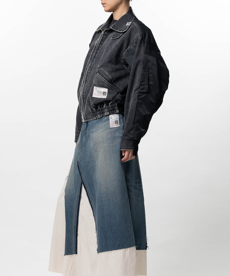 Front Back Combined Zip-up Jacket 6