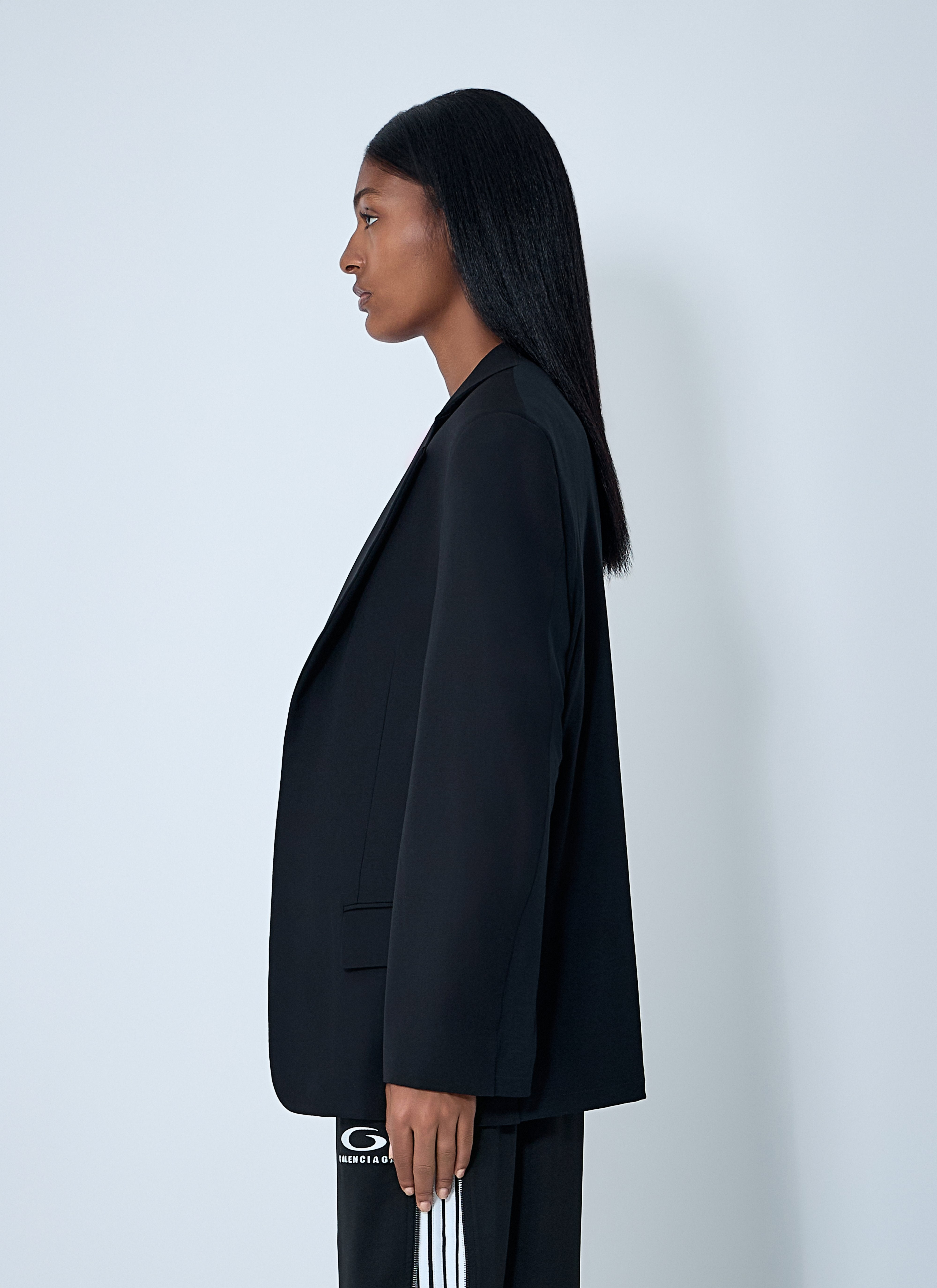 Balenciaga Women Single-Breasted Blazer - 3