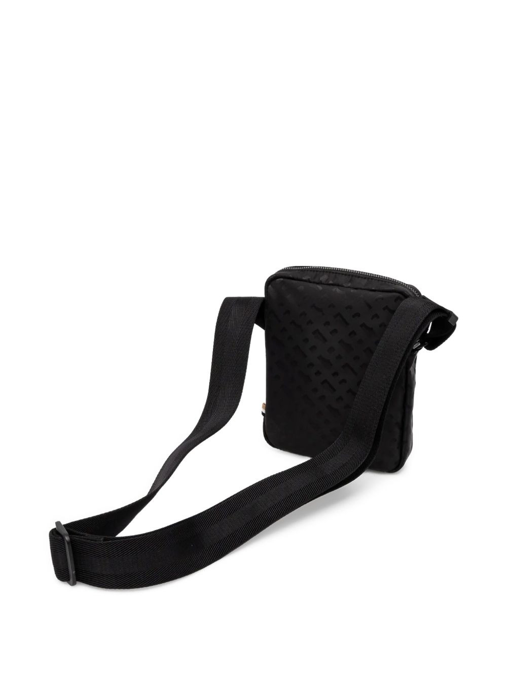embossed-logo messenger bag - 2