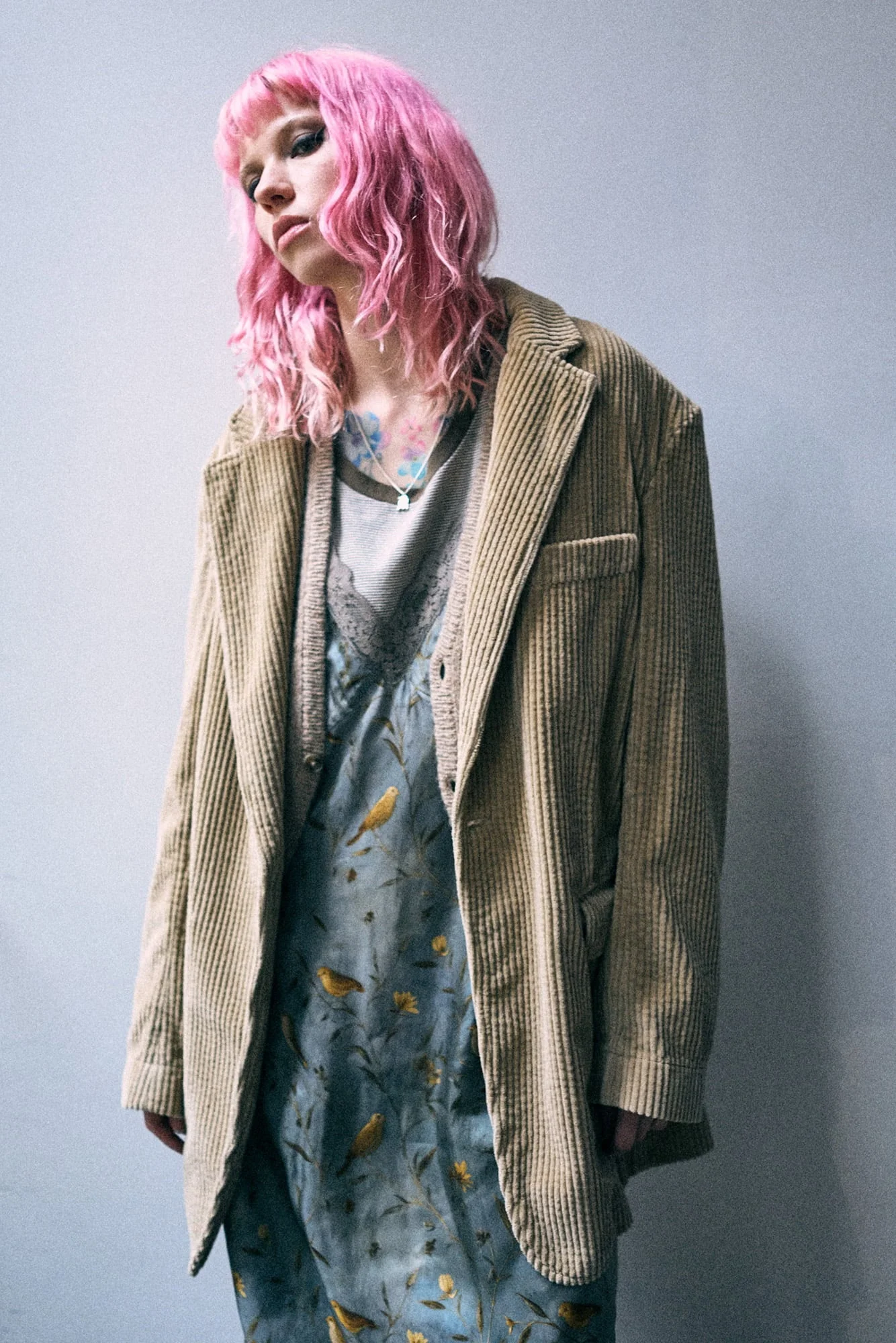 Oversized Ragged Blazer - 1