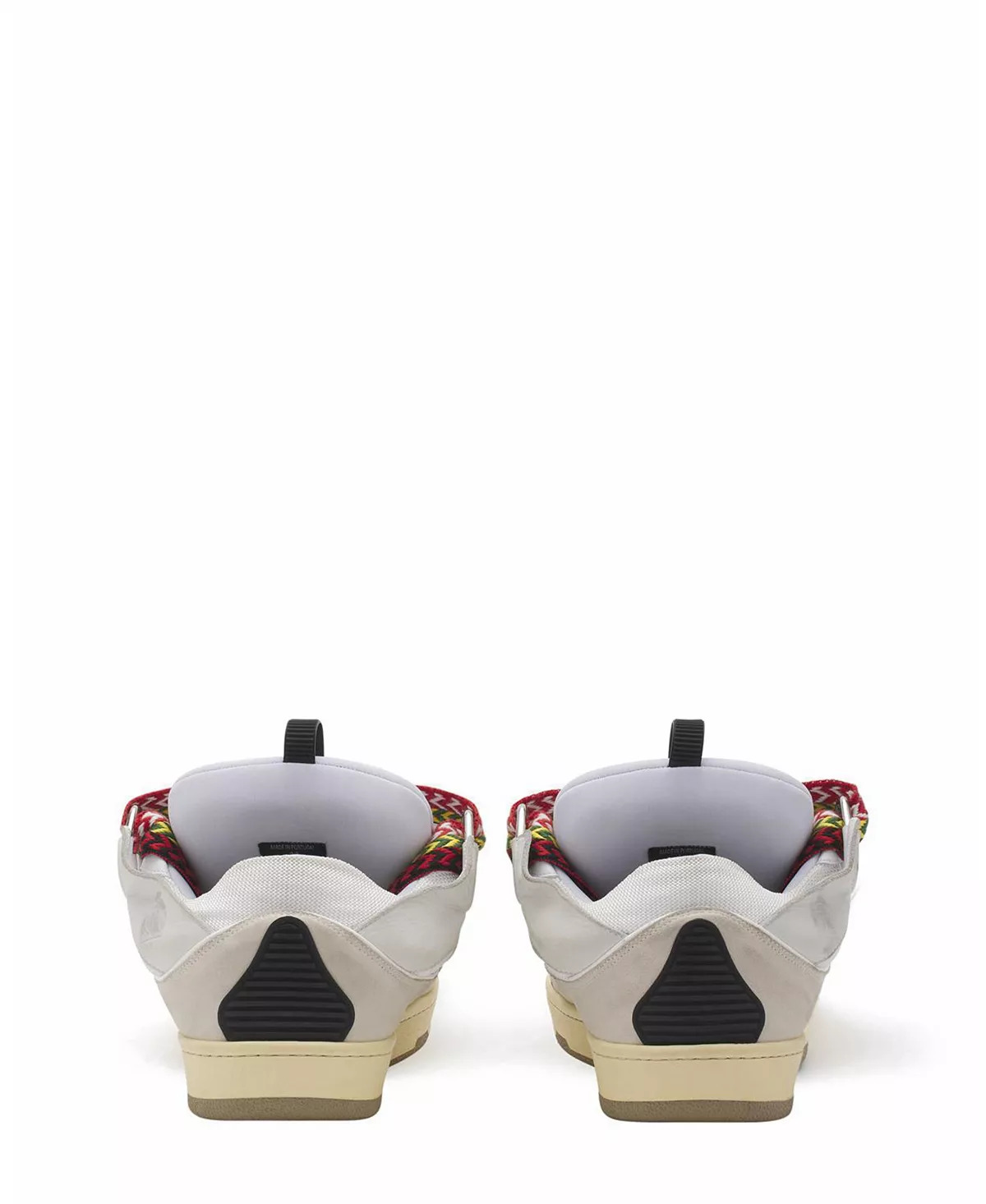 Unisex Leather Curb Sneakers - 4