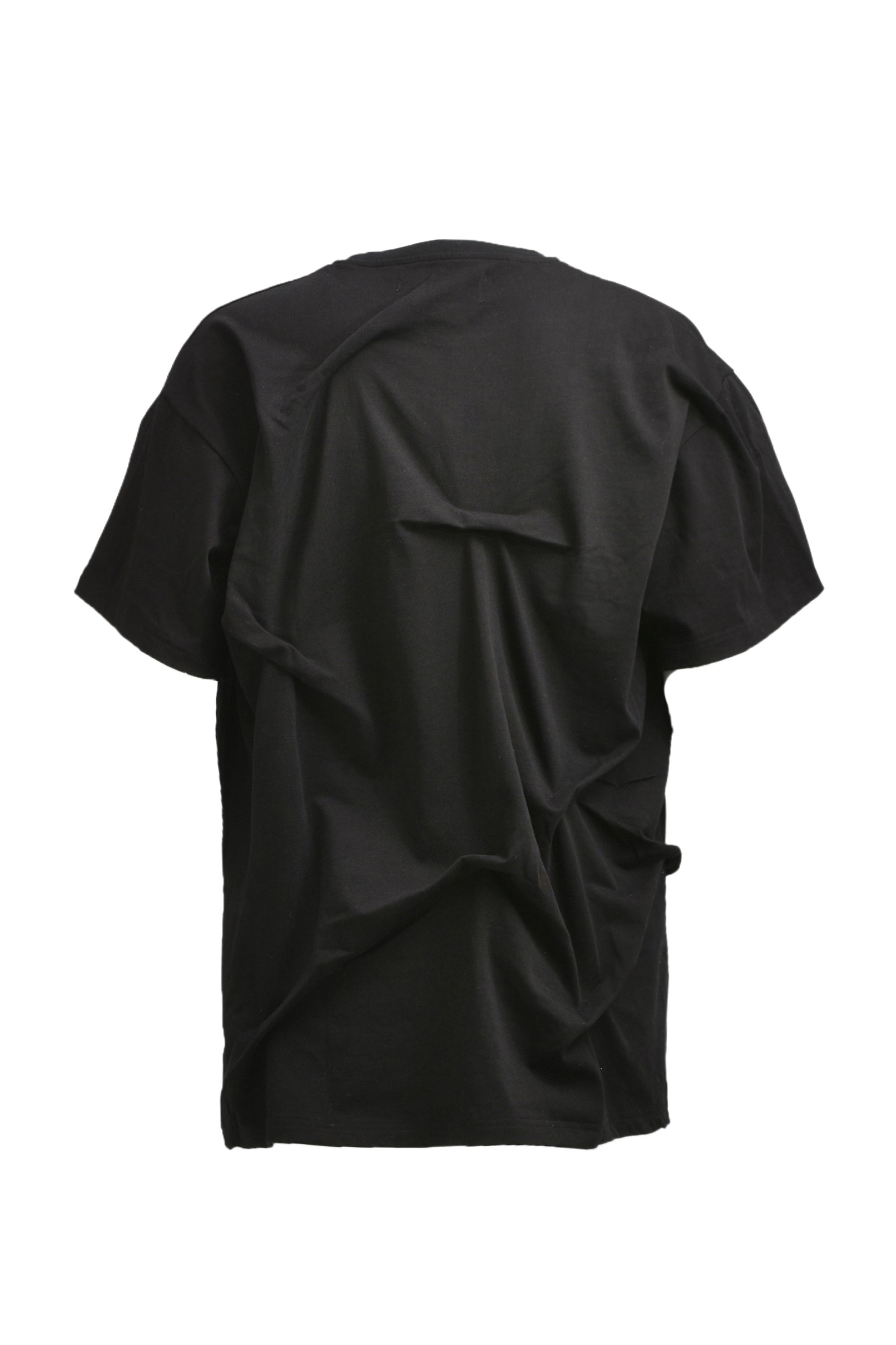 GATHERED SHORT SLEEVE / COAL - 2