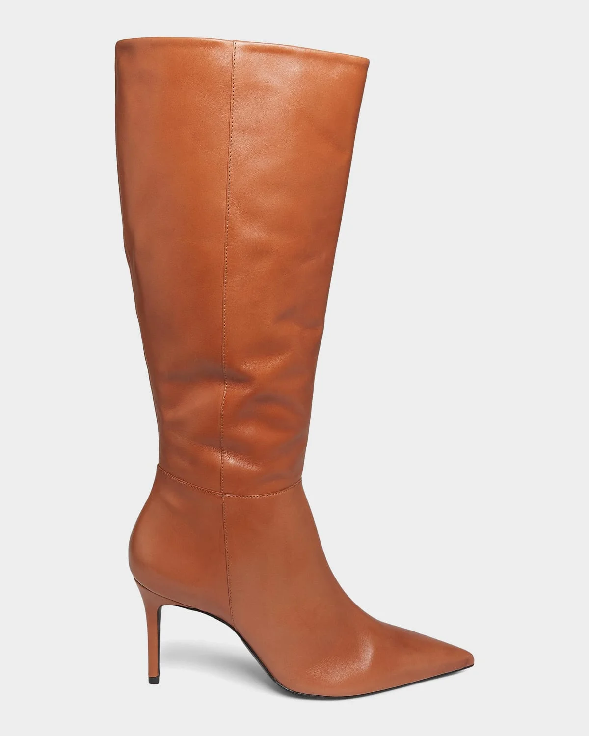 90mm Mikki Leather Knee-High Boots - 1
