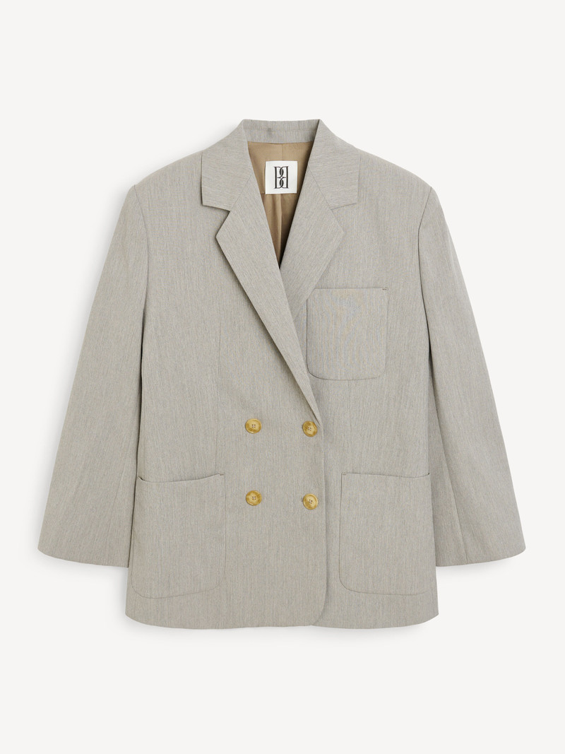 BY MALENE BIRGER Railey double-breasted blazer outlook